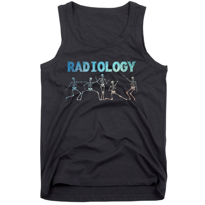 Funny Radiology Art For Rad Tech Radiologist Xray Tank Top