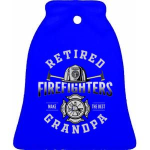 First Responder And Retiret Party Or Retired Firefighter Meaningful Gift Ceramic Bell Ornament