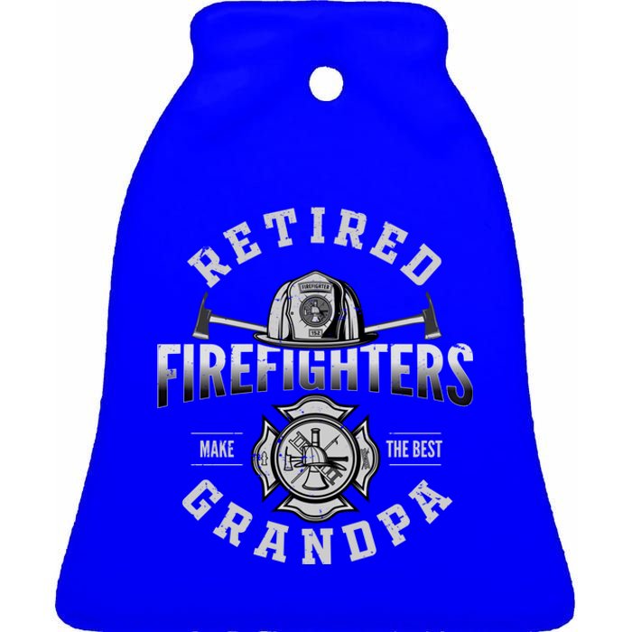 First Responder And Retiret Party Or Retired Firefighter Meaningful Gift Ceramic Bell Ornament