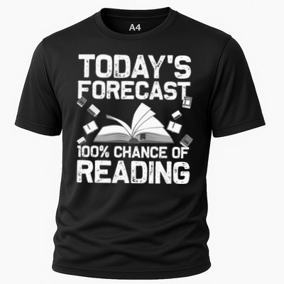 Funny Reading Art For Men Women Bookworm Reading Book Lovers Cooling Performance Crew T-Shirt