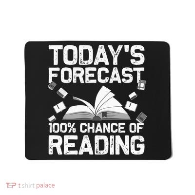 Funny Reading Art For Men Women Bookworm Reading Book Lovers Mousepad