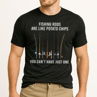 Fishing Rods Are Like Potato Chips You CanT Have Just One Cooling Performance Crew T-Shirt