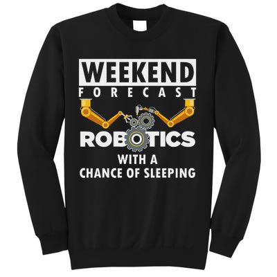Funny Robotics Art For Women Robotics Engineer Robots Sweatshirt