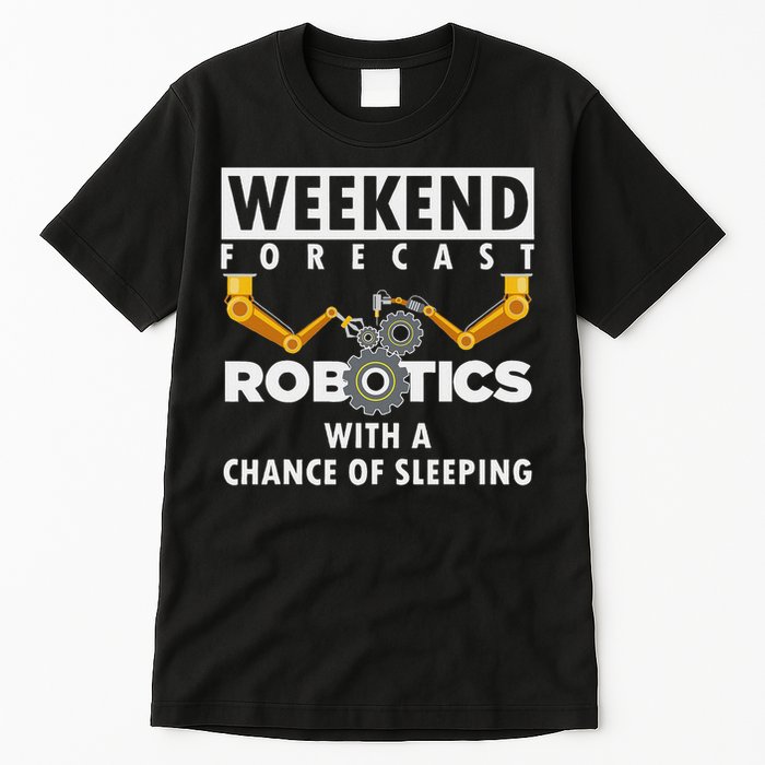 Funny Robotics Art For Women Robotics Engineer Robots Tall T-Shirt