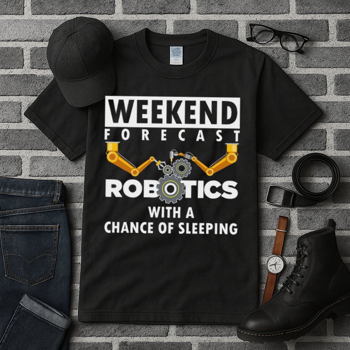 Funny Robotics Art For Women Robotics Engineer Robots Tall T-Shirt