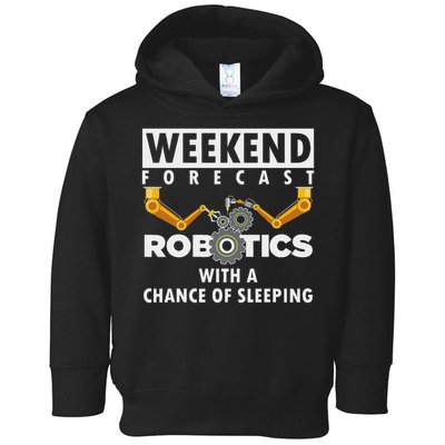 Funny Robotics Art For Women Robotics Engineer Robots Toddler Hoodie