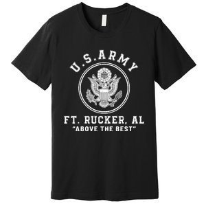 Fort Rucker Aviation Army Base Alabama Premium T-Shirt