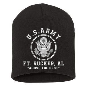 Fort Rucker Aviation Army Base Alabama Short Acrylic Beanie