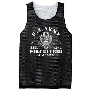 Fort Rucker Alabama Aviation Army Base Mesh Reversible Basketball Jersey Tank