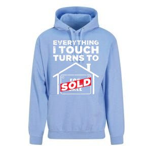 Funny Realtor Art Real Estate Agent Broker Design Unisex Surf Hoodie