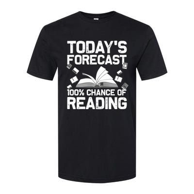 Funny Reading Art For  Wo Bookworm Reading Book Lovers Softstyle® CVC T-Shirt