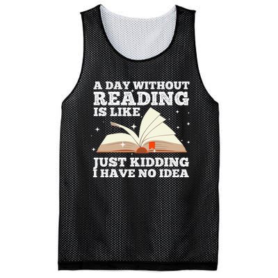 Funny Reading Art For Women Reading Book Lover Mesh Reversible Basketball Jersey Tank