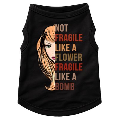 Fragile Like A Bomb Doggie Tank