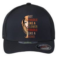 Fragile Like A Bomb Flexfit Unipanel Trucker Cap
