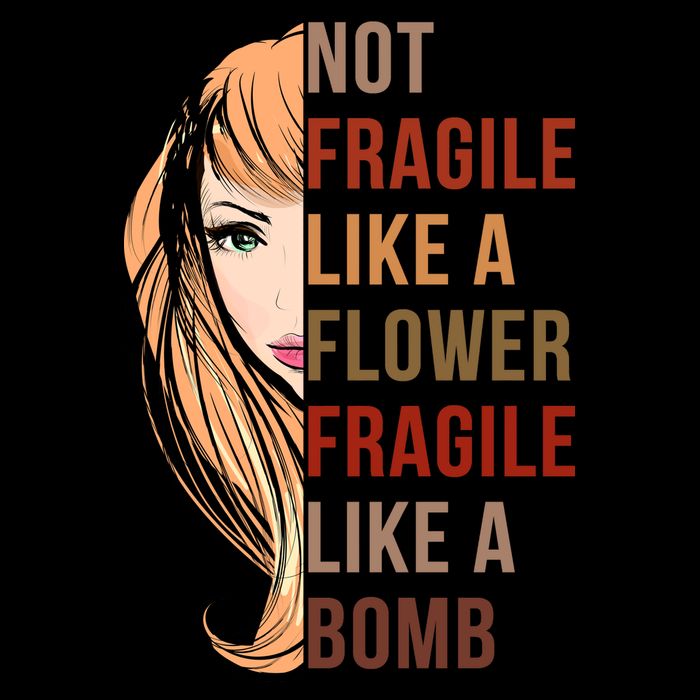 Fragile Like A Bomb Long Sleeve Shirt