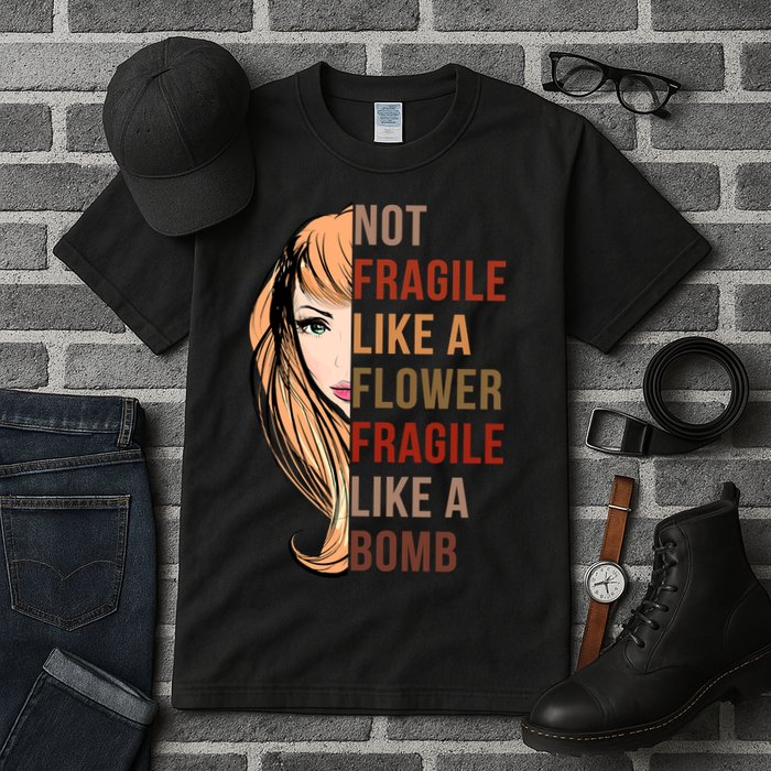 Fragile Like A Bomb Tall T-Shirt