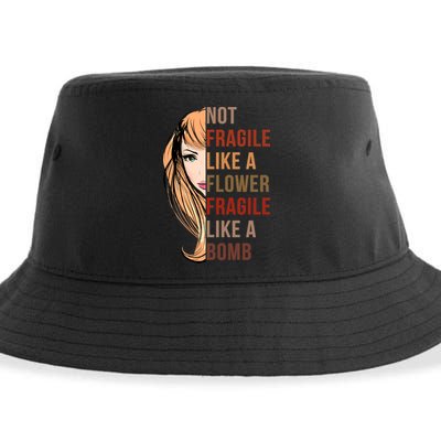 Fragile Like A Bomb Sustainable Bucket Hat