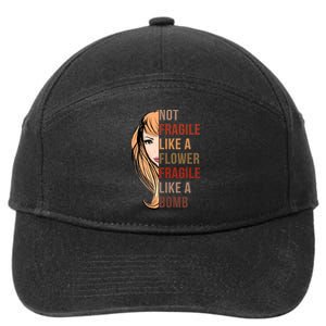 Fragile Like A Bomb 7-Panel Snapback Hat