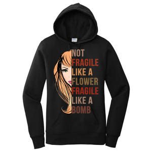 Fragile Like A Bomb Women's Pullover Hoodie