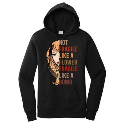 Fragile Like A Bomb Women's Pullover Hoodie