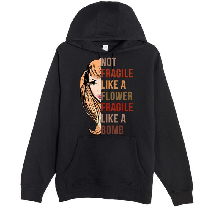 Fragile Like A Bomb Premium Pullover Hoodie