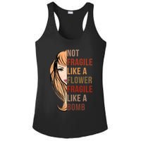Fragile Like A Bomb Ladies PosiCharge Competitor Racerback Tank