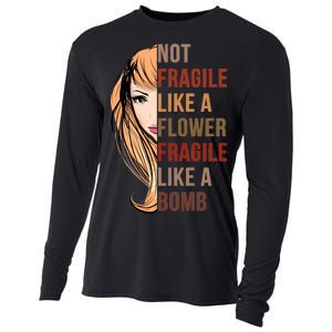 Fragile Like A Bomb Cooling Performance Long Sleeve Crew