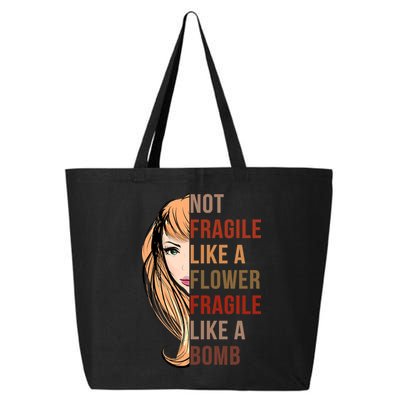 Fragile Like A Bomb 25L Jumbo Tote