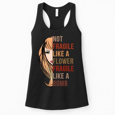 Fragile Like A Bomb Womens Tank Top