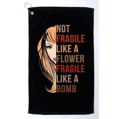 Fragile Like A Bomb Golf Towel