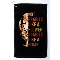 Fragile Like A Bomb Golf Towel