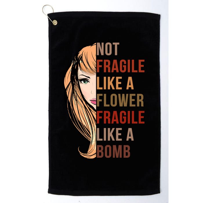 Fragile Like A Bomb Golf Towel