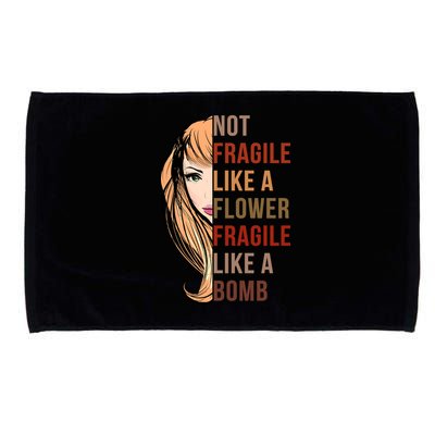 Fragile Like A Bomb Microfiber Hand Towel