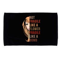 Fragile Like A Bomb Microfiber Hand Towel