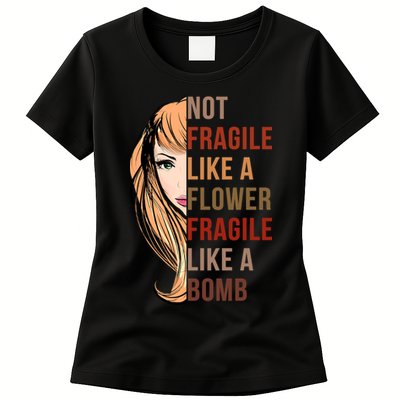 Fragile Like A Bomb Womens T-Shirt