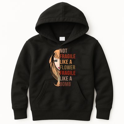 Fragile Like A Bomb Kids Hoodie