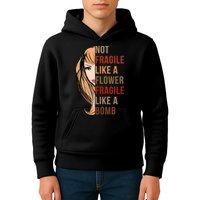 Fragile Like A Bomb Kids Hoodie