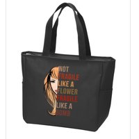Fragile Like A Bomb Zip Tote Bag