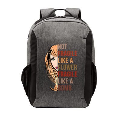 Fragile Like A Bomb Vector Backpack