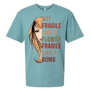 Fragile Like A Bomb Sueded Cloud Jersey T-Shirt