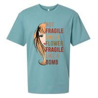 Fragile Like A Bomb Sueded Cloud Jersey T-Shirt