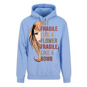 Fragile Like A Bomb Unisex Surf Hoodie