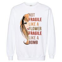 Fragile Like A Bomb Garment-Dyed Sweatshirt