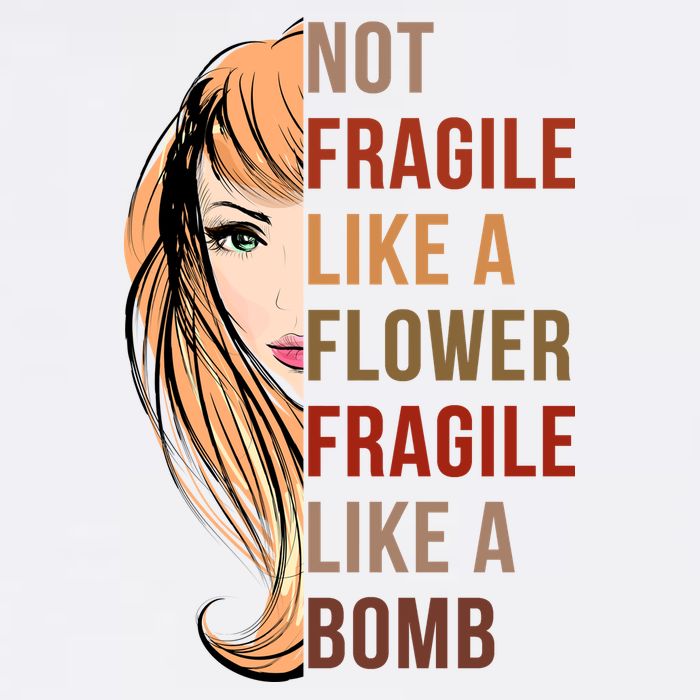 Fragile Like A Bomb Garment-Dyed Sweatshirt