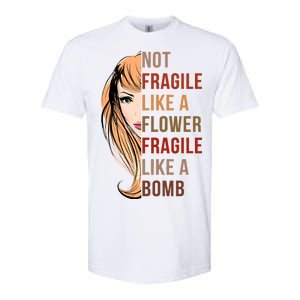 Fragile Like A Bomb Softstyle CVC T-Shirt