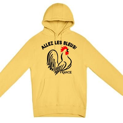 France Soccer Allez Les Bleus World Premium Pullover Hoodie