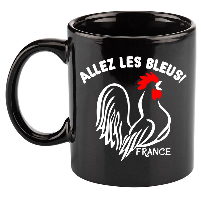 France Soccer Allez Les Bleus World 11oz C Handle Ceramic Mug