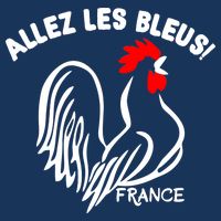 France Soccer Allez Les Bleus World Cooling Performance Crew T-Shirt