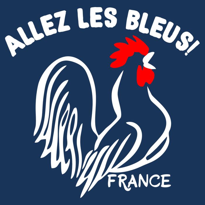 France Soccer Allez Les Bleus World Cooling Performance Crew T-Shirt