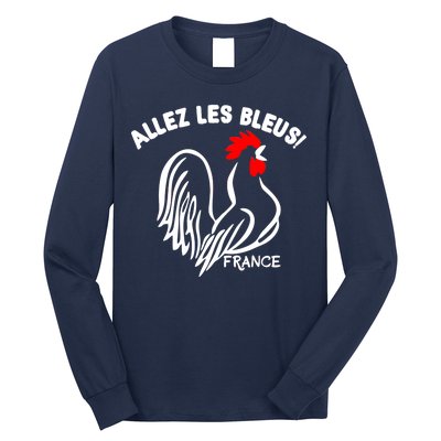 France Soccer Allez Les Bleus World Long Sleeve Shirt